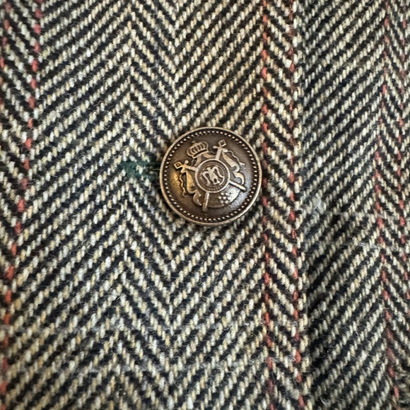 Celtic Fusion Fern Tweed Waistcoat NWOT - Picture 3 of 4